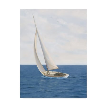 James Wiens 'A Day At Sea Ii' Canvas Art,24x32